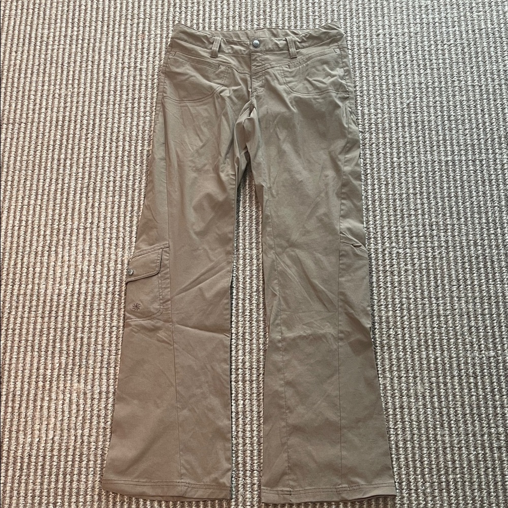 Athleta Tan Cargo Pants